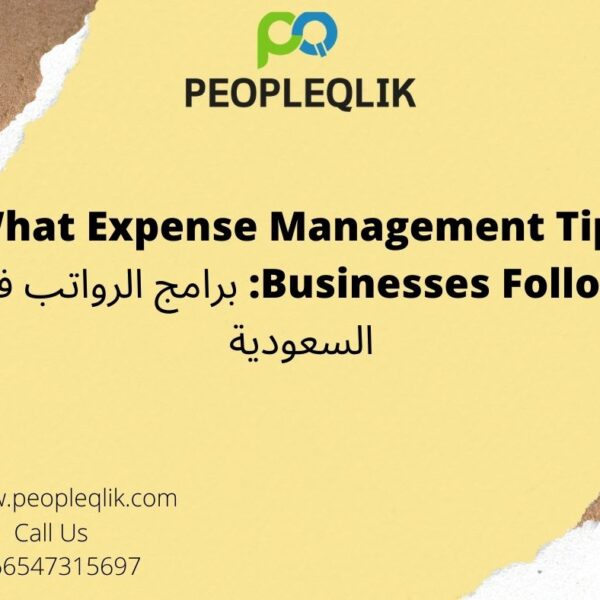 What Expense Management Tips Businesses Follow : برامج الرواتب في السعودية